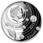1 Dollar - Elizabeth II Earth obverse image