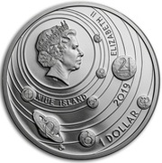 1 Dollar - Elizabeth II Sun obverse image