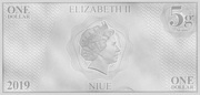 1 Dollar - Elizabeth II Worf obverse image
