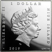 1 Dollar - Elizabeth II American Gothic obverse image
