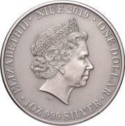 1 Dollar - Elizabeth II Tasmanian Devil obverse image