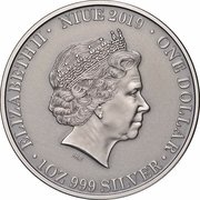 1 Dollar - Elizabeth II Wedge Tailed Eagle obverse image