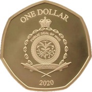 1 Dollar - Elizabeth II COVID-19 obverse image
