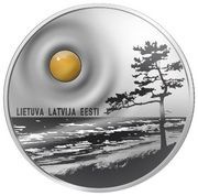 1 Dollar - Elizabeth II Baltic Amber, Niue, 2020 reverse image