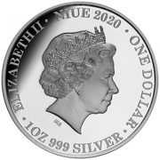 1 Dollar - Elizabeth II Queen Elizabeth II obverse image