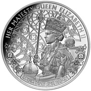 1 Dollar - Elizabeth II Queen Elizabeth II, Niue, 2020 reverse image