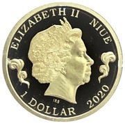 1 Dollar - Elizabeth II Sun Wukong obverse image