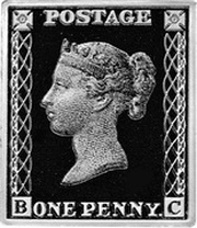 1 Dollar - Elizabeth II Black Penny, Niue, 2020 reverse image