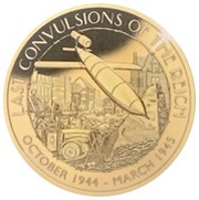 1 Dollar - Elizabeth II Last Convulsions of the Reich, Niue, 2020 reverse image