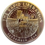 1 Dollar - Elizabeth II Rapid Liberation, Niue, 2020 reverse image