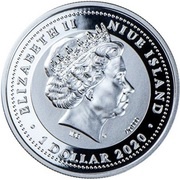 1 Dollar - Elizabeth II Aureus Fortuna obverse image