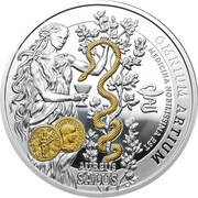 1 Dollar - Elizabeth II Aureus Salus, Niue, 2020 reverse image