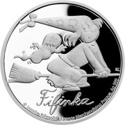 1 Dollar - Elizabeth II Fifinka, Niue, 2020 reverse image