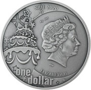 1 Dollar - Elizabeth II Happy Birthday obverse image
