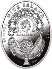 1 Dollar - Elizabeth II Pansy Egg obverse image