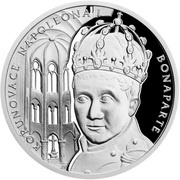 1 Dollar - Elizabeth II Coronation of Napoleon Bonaparte, Niue, 2020 reverse image