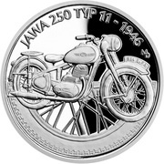 1 Dollar - Elizabeth II Jawa 250 type 11, Niue, 2020 reverse image