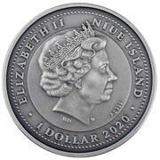 1 Dollar - Elizabeth II Aquarius obverse image