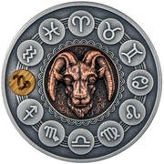 1 Dollar - Elizabeth II Capricorn, Niue, 2020 reverse image