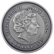 1 Dollar - Elizabeth II Leo obverse image
