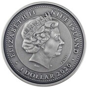 1 Dollar - Elizabeth II Pisces obverse image