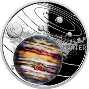 1 Dollar - Elizabeth II Jupiter, Niue, 2020 reverse image