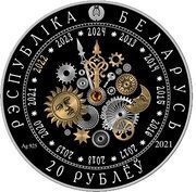 20 Roubles Year of the Tiger obverse image