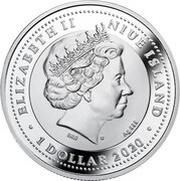 1 Dollar - Elizabeth II Falcon obverse image