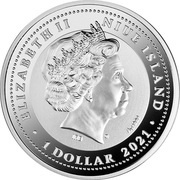 1 Dollar - Elizabeth II Falcon of Tutankhamun obverse image
