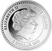 1 Dollar - Elizabeth II Mermaid obverse image