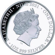 1 Dollar - Elizabeth II Elizabeth II obverse image