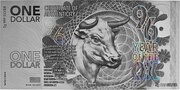 1 Dollar - Elizabeth II Year of the Ox, Niue, 2021 reverse image