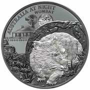 1 Dollar - Elizabeth II Wombat, Niue, 2021 reverse image