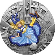 1 Dollar - Elizabeth II Blue Fairy Tale, Niue, 2021 reverse image