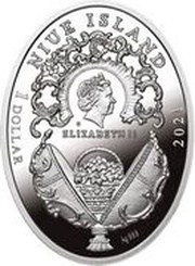1 Dollar - Elizabeth II Flower Basket Egg obverse image