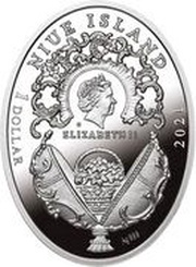 1 Dollar - Elizabeth II Twelve Monograms Egg obverse image