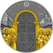 50 Roubles Belarus - Ukraine. Spiritual heritage. Irmologion obverse image