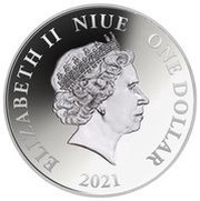 1 Dollar - Elizabeth II USS Enterprise obverse image