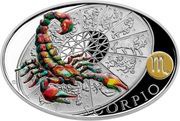 1 Dollar - Elizabeth II Scorpio, Niue, 2021 reverse image