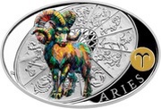1 Dollar - Elizabeth II Aries, Niue, 2021 reverse image