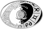 1 Dollar - Elizabeth II Cancer obverse image