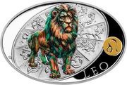 1 Dollar - Elizabeth II Leo, Niue, 2021 reverse image