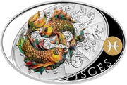1 Dollar - Elizabeth II Pisces, Niue, 2021 reverse image