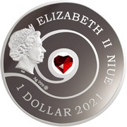 1 Dollar - Elizabeth II Love obverse image