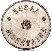 2 Centimes Trial Strike reverse image