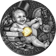 1 Dollar - Elizabeth II My First Capital, Niue, 2021 reverse image