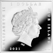 1 Dollar - Elizabeth II Irises obverse image