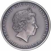 1 Dollar - Elizabeth II Kangaroo obverse image