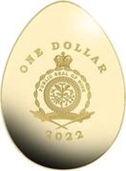 1 Dollar - Elizabeth II Easter Egg obverse image