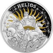 1 Dollar - Elizabeth II Helios, Niue, 2022 reverse image